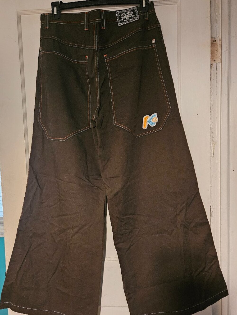 Vintage Kikwear mint condition wide leg pants. Rare.